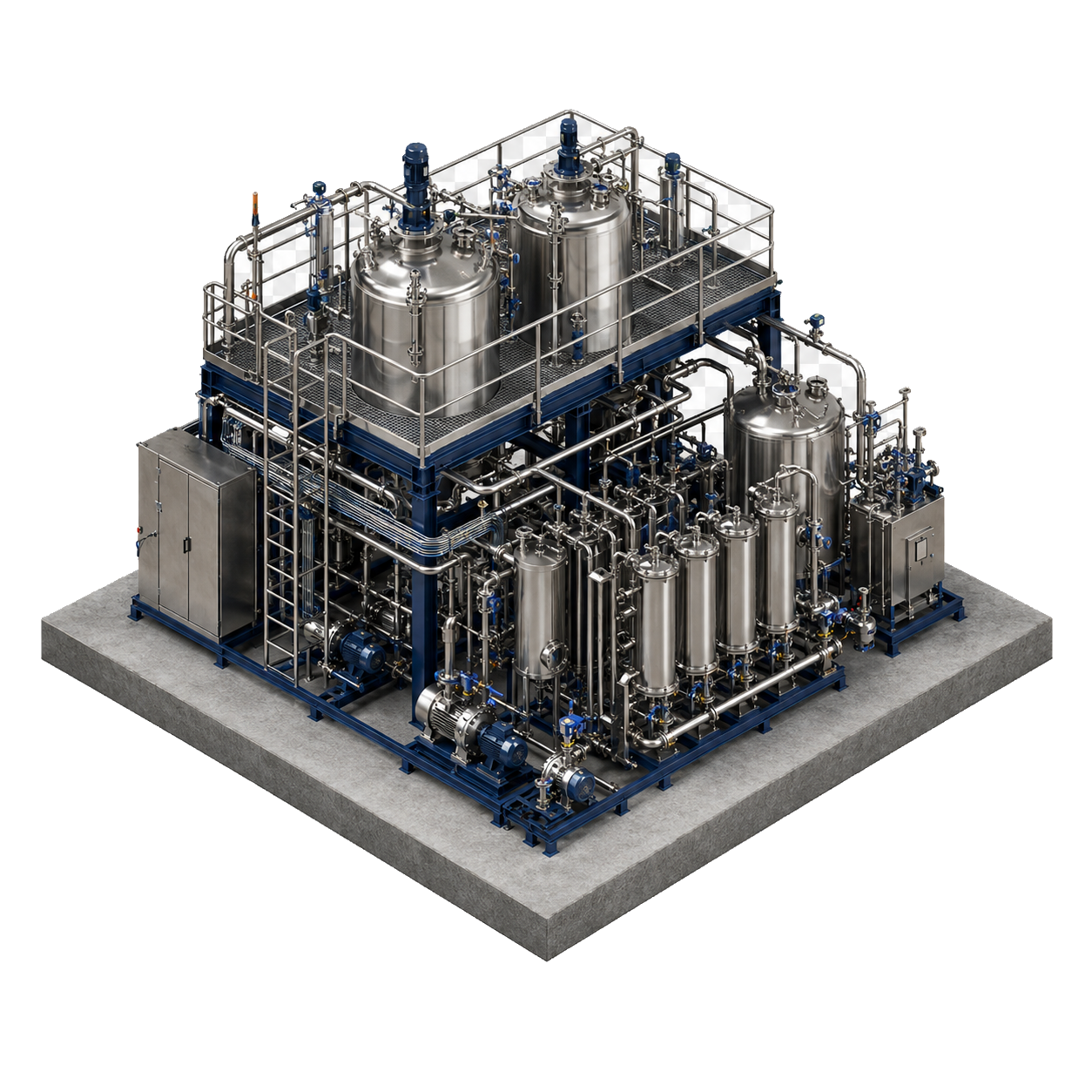 Entrega confiável: visualização 3D de uma montagem industrial